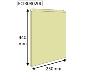ECIR08020 Parkray Left Side Brick  |  Aspect 8 (NON Eco)
